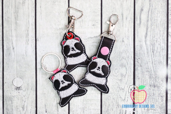 Cute Funny Panda Keyfob Review