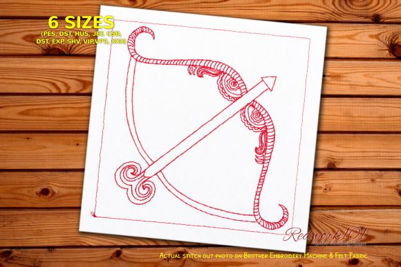 Evaluating Sagittarius Zodiac Sign Redwork for Etsy Shops