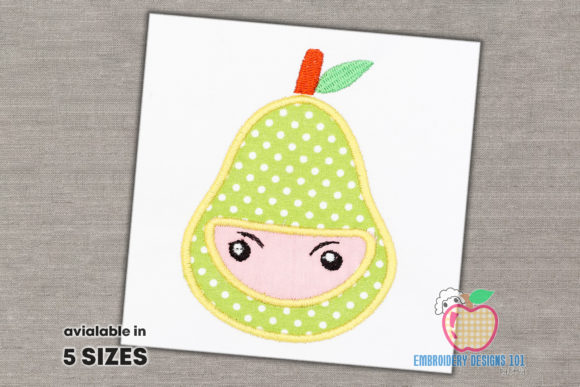 Pear Fruit Ninja Applique: A Designer’s Review