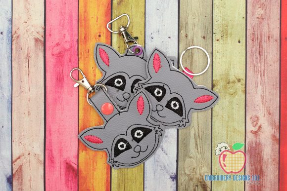 Raccoon Face Keyfob: A Designer’s Craft Fair Review