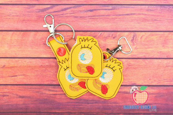 Review: Funny Hairy Monster ITH KeyFob Snaptab