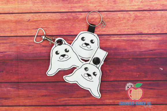 Review: Harp Seal ITH Keyfob for Etsy Shops