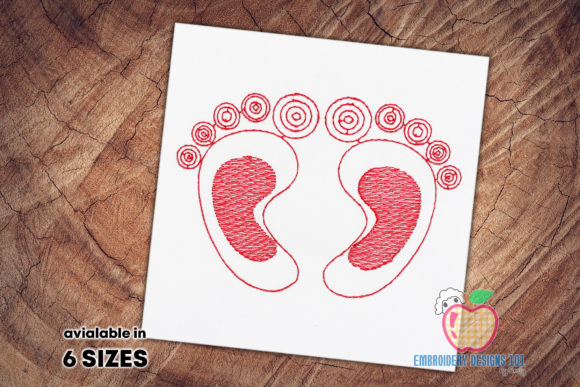 Review: Newborn Baby Feet Quick Stitch for Boutique Sweatshirts