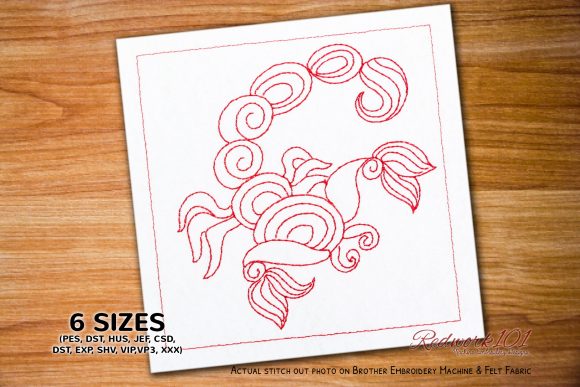 Scorpio Astrology Symbol Redwork: A Designer’s Review